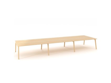 Pracovné stoly Bench ALFA ROOT 540x160cm, dub