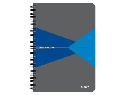 Blok Leitz Office Card A5 90 listov linajkový modrý