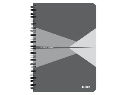 Blok Leitz Office Card A5 90 listov linajkový sivý