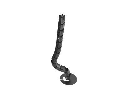 Káblový organizér Hobis, 16x88 cm, čierny