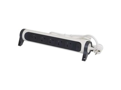 Predlžovací kábel Legrand otočný s 5 zásuvkami s vypínačom 3m