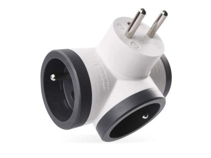 Zásuvka rozbočovacia LEGRAND Revolution 3x guľatá