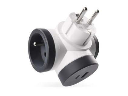 Zásuvka rozbočovacia LEGRAND Revolution 2×, 1× USB-A + 1×USB-C