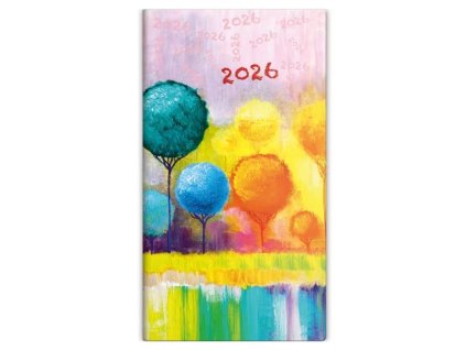 Dvojtýždňový diár 8,5 x 15,4 cm Napoli dizajn7