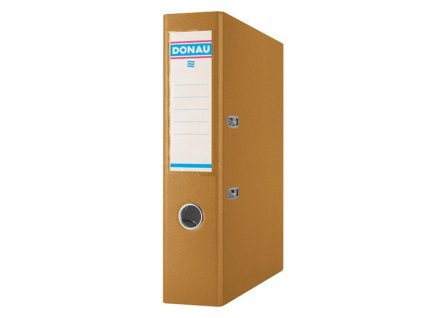 Zakladač pákový DONAU Master, kartón a fólia, A4/75 mm, zlatý
