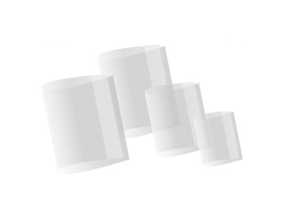 Obal na zošity A6, priehľadný