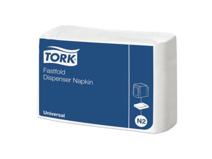 Papierové servítky 1-vrstv. TORK Fastfold biele N4 (36x300ks)