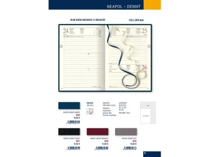 Manager diár B5 - FALCON modrý