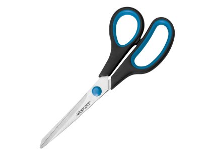 Nožnice Westcott Easy Grip 21cm modro-čierne