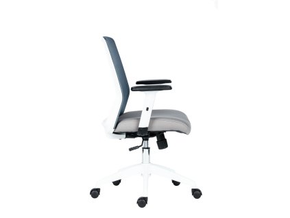 Kancelárska stolička Novello White sivá