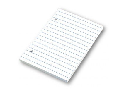 Náplň do karisbloku A6 100 listov s linajkami