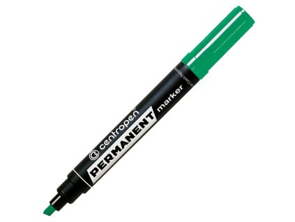 Permanentný popisovač Centropen 8576 zelený