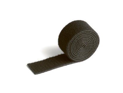 Suchý zips na káble CAVOLINE GRIP 30 čierna