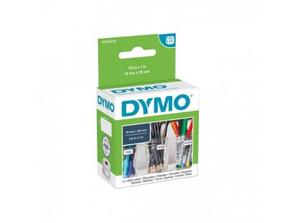 Samolepiace etikety Dymo LW 25x13mm viacúčelové biele