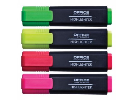 Sada zvýrazňovačov Office Products 4S