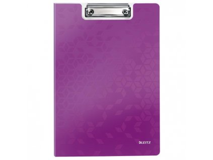 Dosky s klipom Leitz WOW purpurové