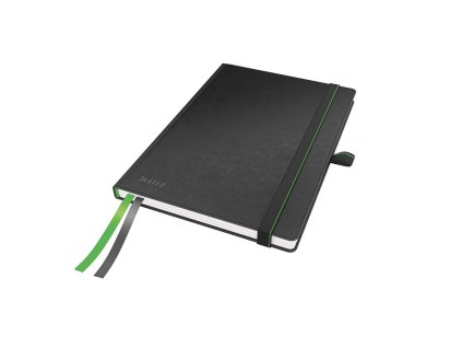 Zápisník linajkový A5 Leitz Complete čierny
