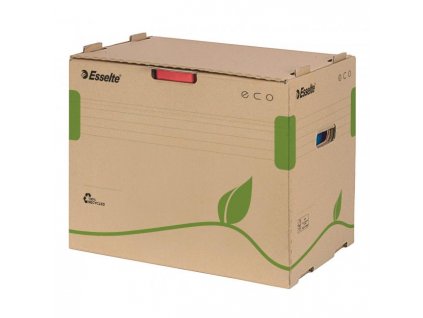 Archívna krabica na zakladače Esselte ECO hnedá 305x343x427 mm