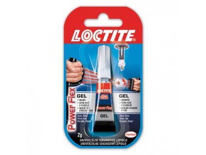 Sekundové lepidlo Loctite Super Bond Power Flex Gel 2g