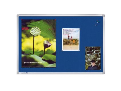 Tabuľa napichovacia UNIVERSAL 100x150 cm modrá