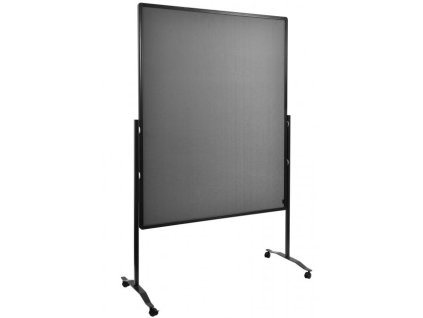 Moderačná tabuľa plstená 150x120 cm PREMIUM sivá