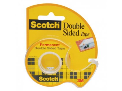 Lepiaca páska obojstranná Scotch 12mm x 6,3m s dispenzorom
