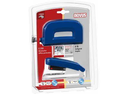 Súprava kolekcie Novus EVOLUTION E 15/E 210 modrá/sivá