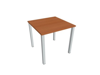 Pracovný stôl Uni, 120x75,5x80 cm, čerešňa/sivá