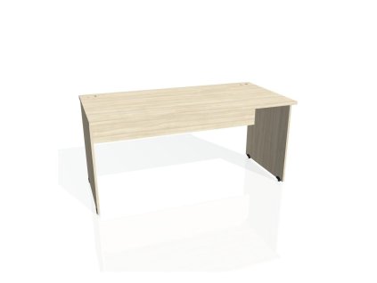 Pracovný stôl Gate, 160x75,5x80 cm, agát/agát