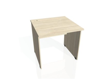 Pracovný stôl Gate, 80x75,5x80 cm, agát/agát