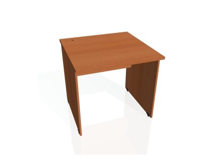 Pracovný stôl Gate, 80x75,5x80 cm, čerešňa/čerešňa