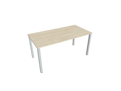 Rokovací stôl Uni, 160x75,5x80 cm, agát/sivá