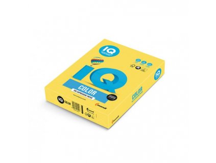 Farebný papier IQ color kanárikovožltý CY39, A4, 80g