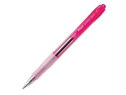 Guľôčkové pero PILOT Super Grip Neon červené
