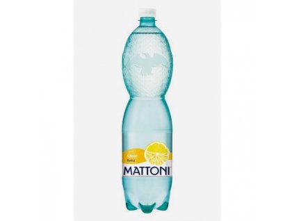 Minerálna voda MATTONI ochutená - citrón sýtená 6 x 1,5 ℓ