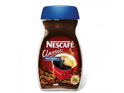 Káva NESCAFÉ CLASSIC bez kofeínu instantná 100 g