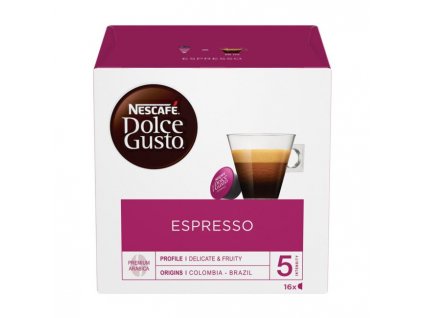 Kávové kapsule DOLCE GUSTO Espresso (16 ks)