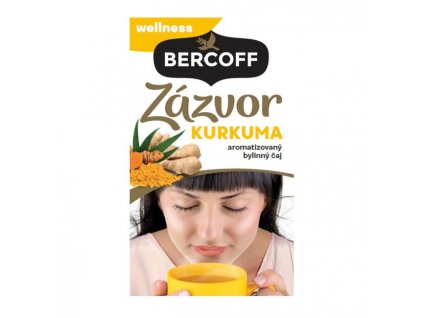 Čaj Bercoff zázvorový s kurkumou 40g