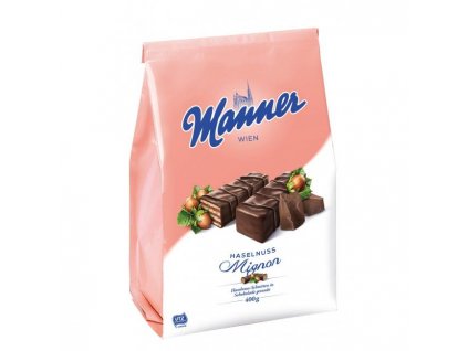 Oblátky Manner Mignon lieskovoorieškové 400 g