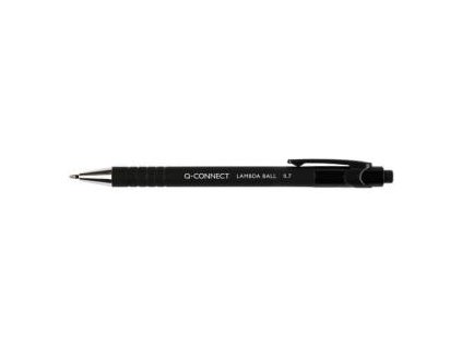 Guľôčkové pero Q-CONNECT Lambda čierne
