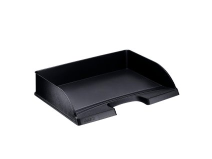 Odkladač Leitz Plus čierny A4 na šírku