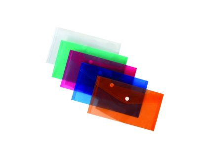 Plastový obal DL s cvočkom Karton PP číry