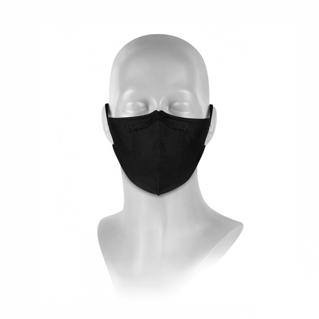 Nano FFP2 respirátor RespiPro Carbon čierne veľ. M (3 ks)