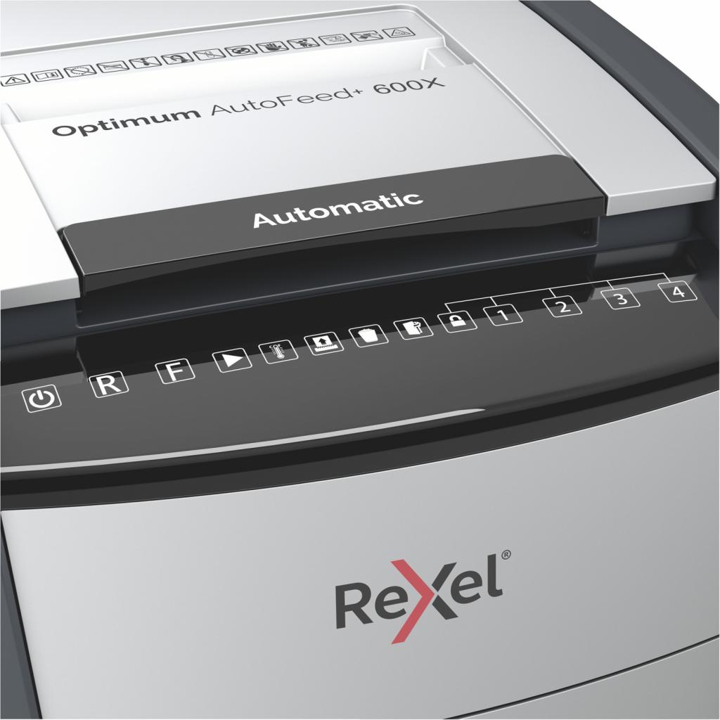 Skartovačka Rexel Optimum 600X