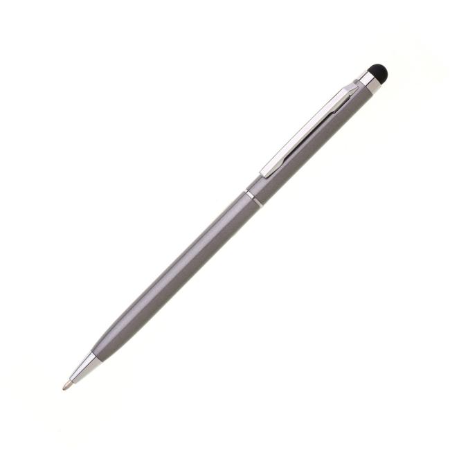 Adore Guľôčkové pero stylus PIAZA Touch sivé