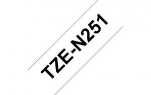 Samolepiaca páska Brother TZEN251 24 mm biela/čierna