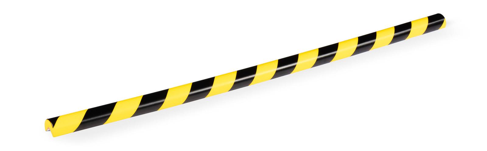 Durable Ochrana rohov profil C25R, žlto-čierna, samolepiaca