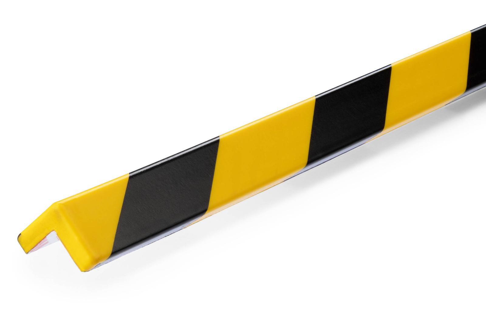 Durable Ochrana rohov profil C19, žlto-čierna, samolepiaca