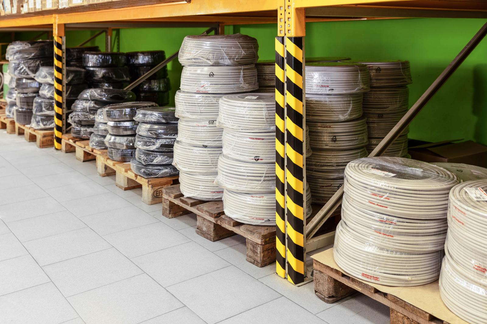 Durable Ochrana rohov profilC35, žlto-čierna, samolepiaca