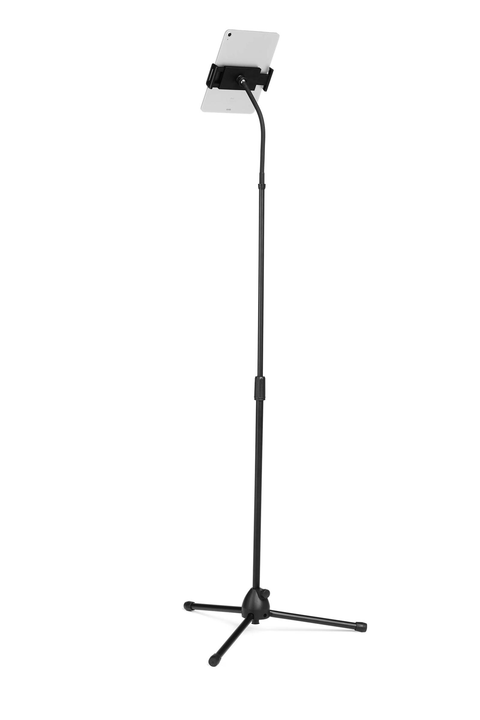 Durable Podlahový stojan na tablet TWIST FLOOR, čierny